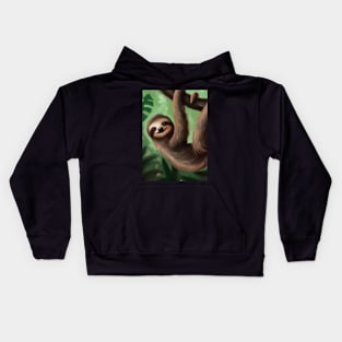 Baby Sloth Kids Hoodie